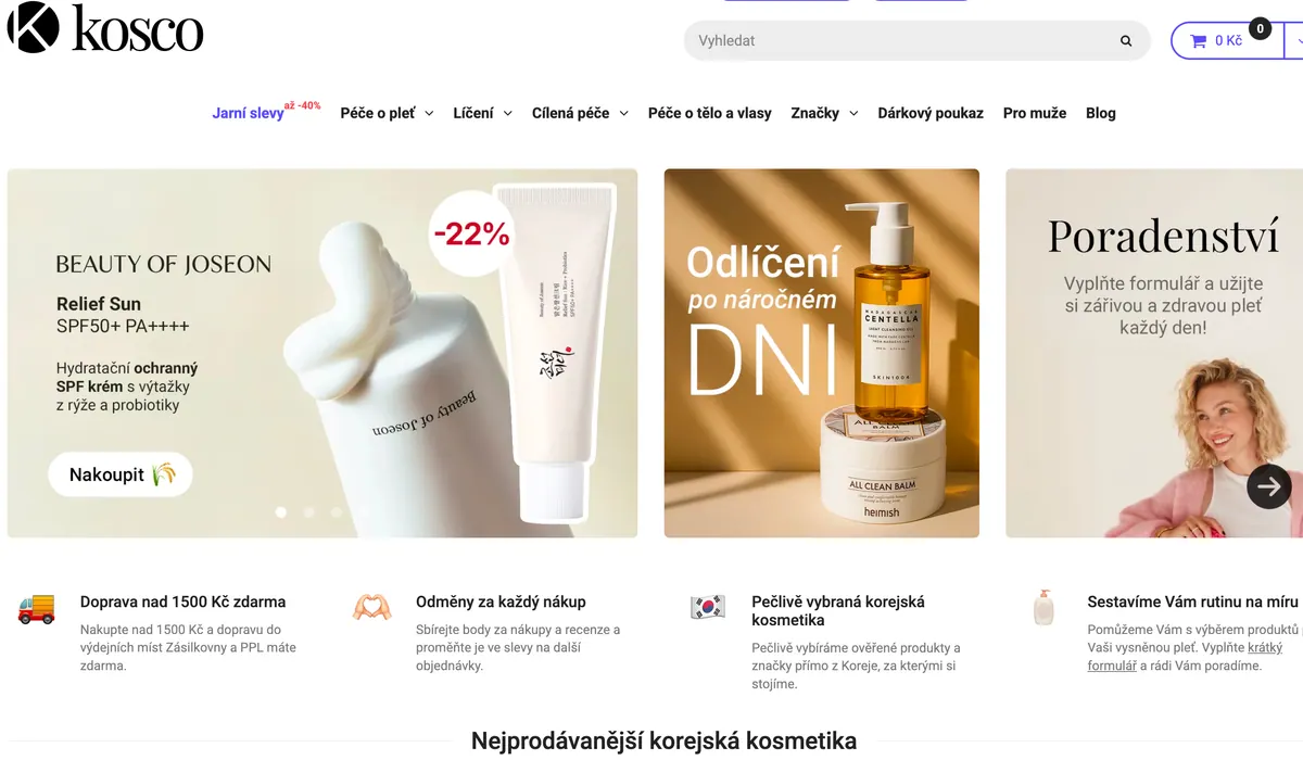 Kosco | Korejská kosmetika